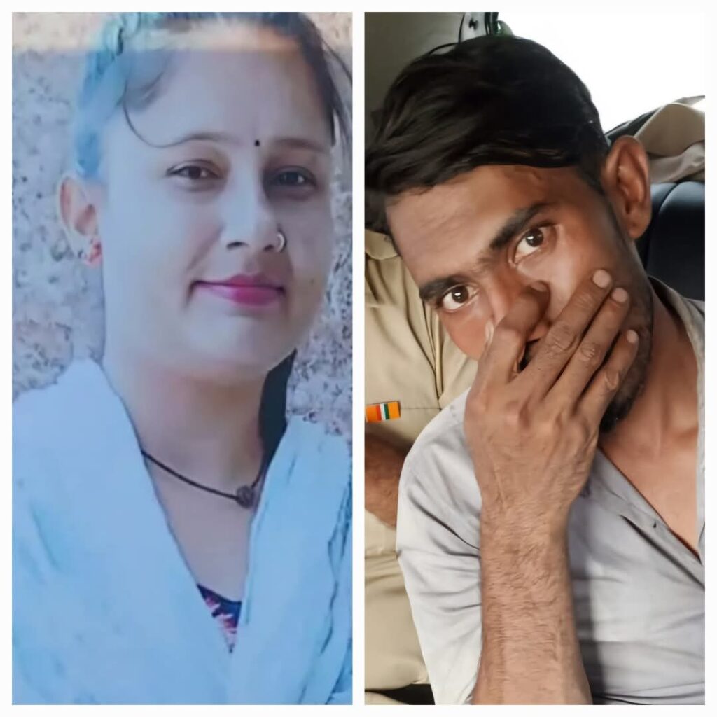 लिव-इन रिलेशनशिप में रह रही युवती की सिर काटकर हत्या, आरोपी मुश्ताक गिरफ्तार